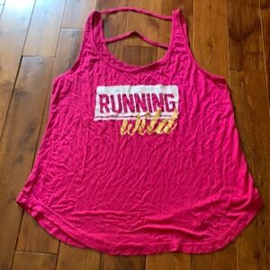 New cascade blue Pink running wild tank xl